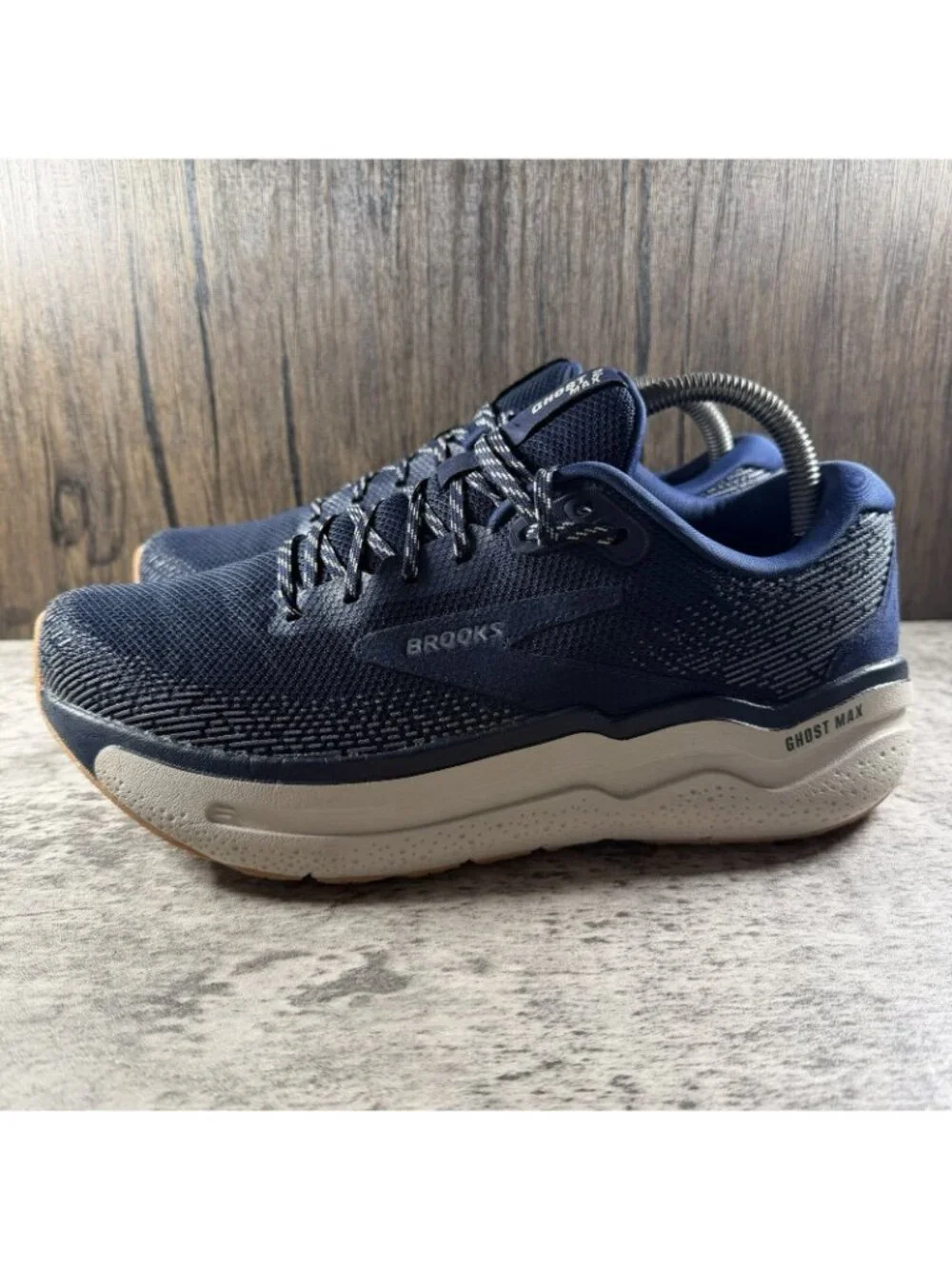 Brooks Ghost Max 2 Men's Size 8 Road Running Shoes 1104311D453 Blue Gym Walking